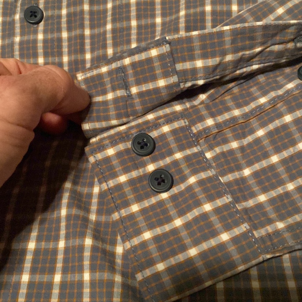 Columbia Full Button Down Micro Plaid - image 5